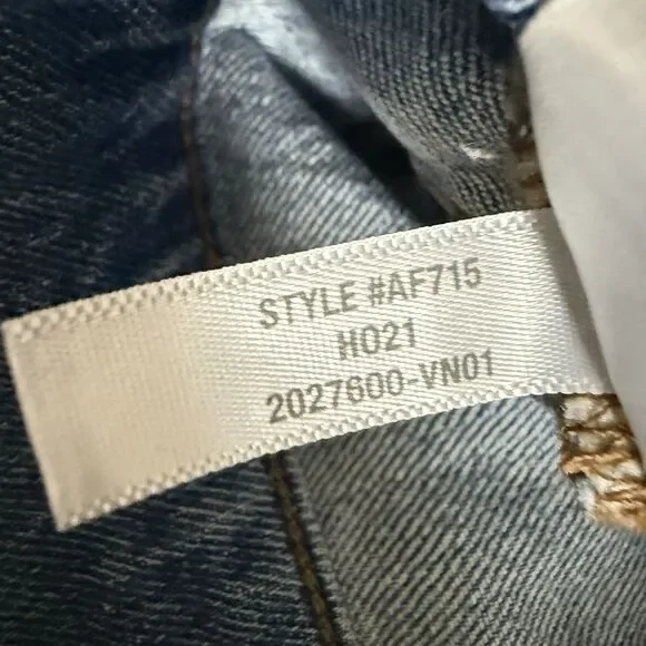 Madewell Jeans Womens 29 Petite The Perfect Vintage Straight Leg Ainsworth Wash - Picture 14 of 14